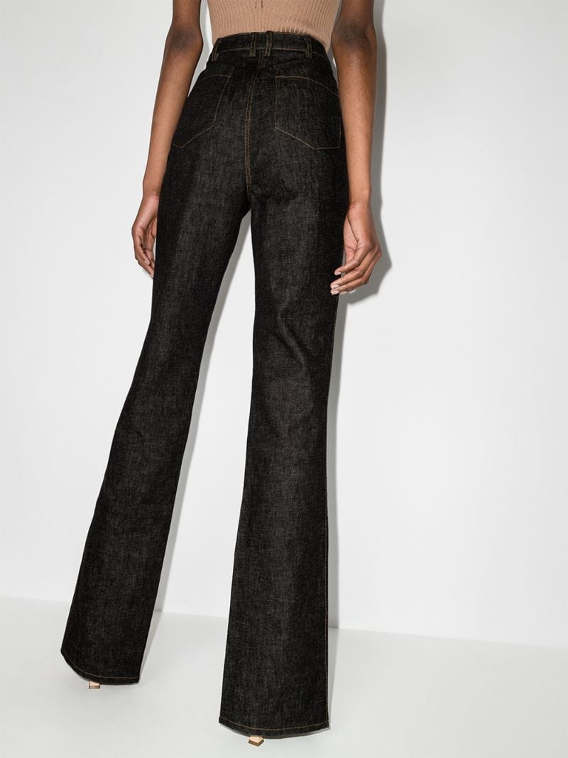 Mattie Cutout Bootcut Jeans