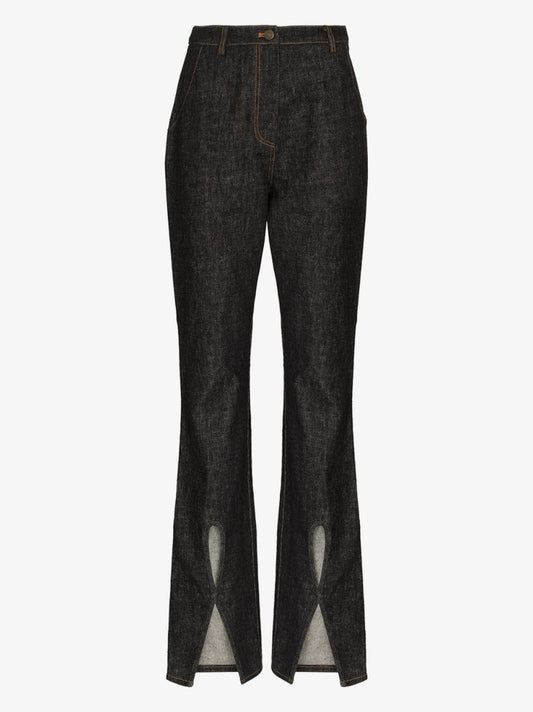 Mattie Cutout Bootcut Jeans