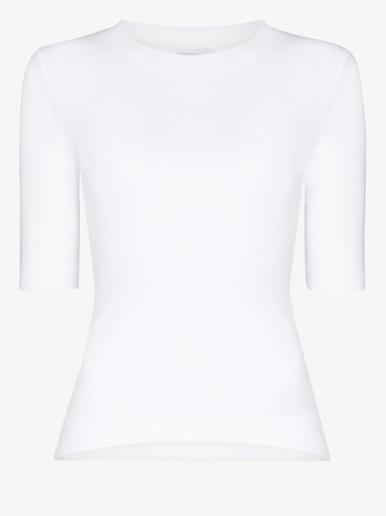 Cropped Sleeve T-shirt