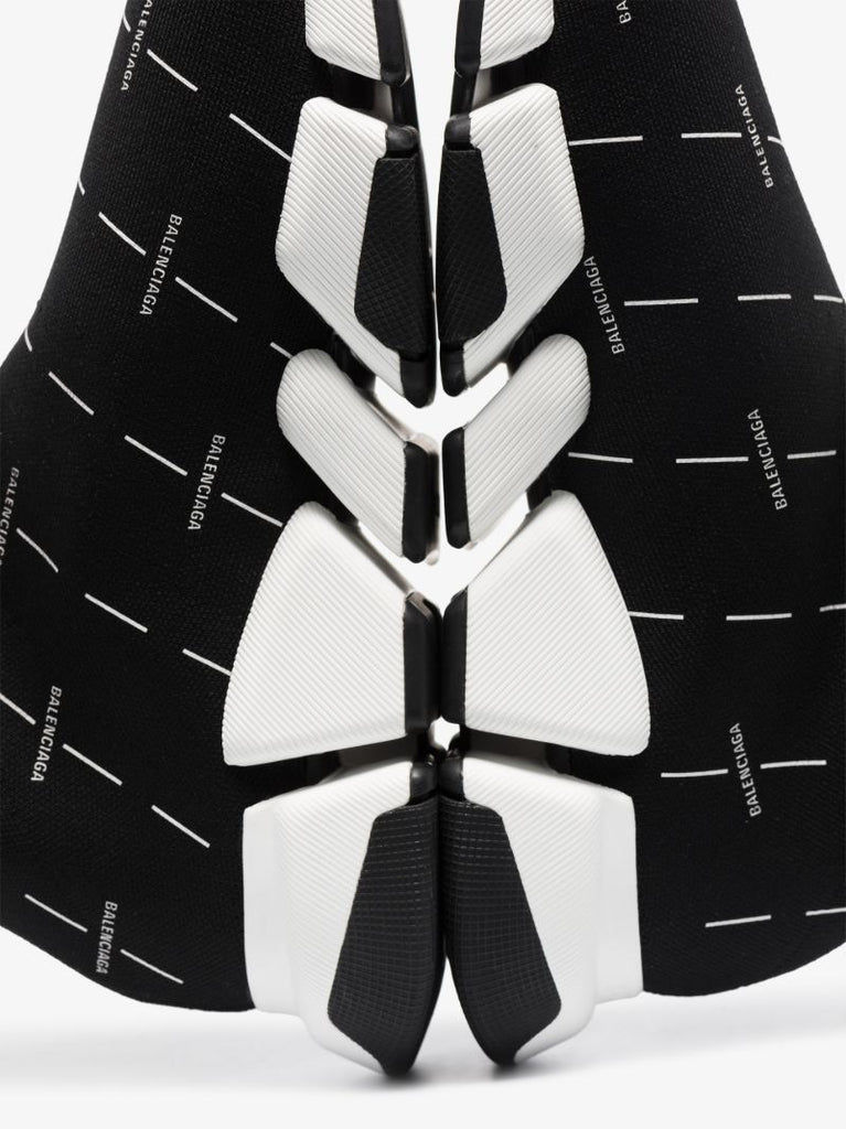 Black Speed 2.0 Logo Print Sneakers