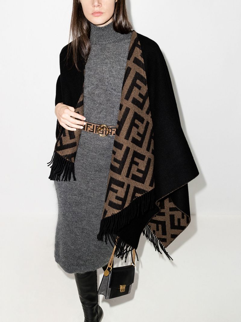 Ff Logo Reversible Cape