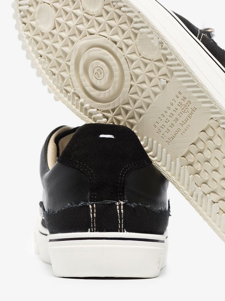 Black Evolution Panelled Sneakers