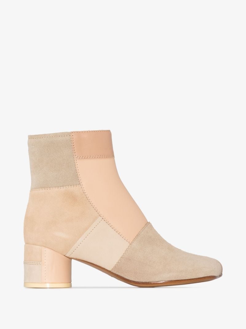 Panelled Ankle Boots