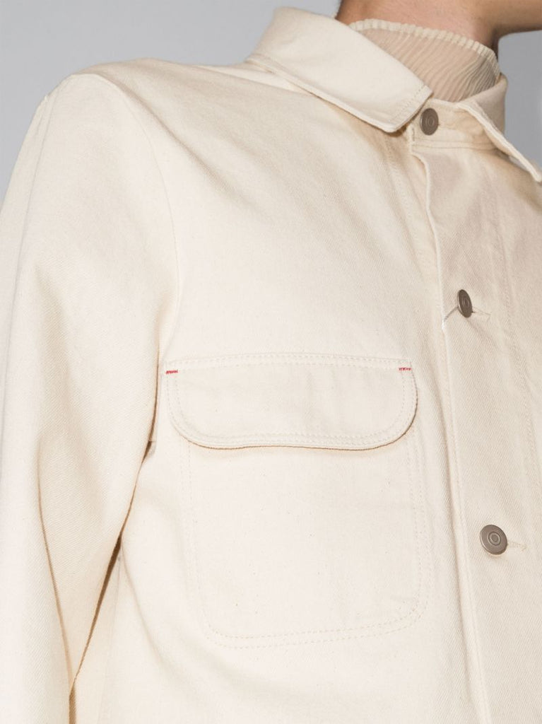 Multi-pocket Buttoned Jacket