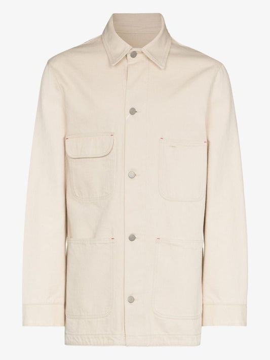 Multi-pocket Buttoned Jacket