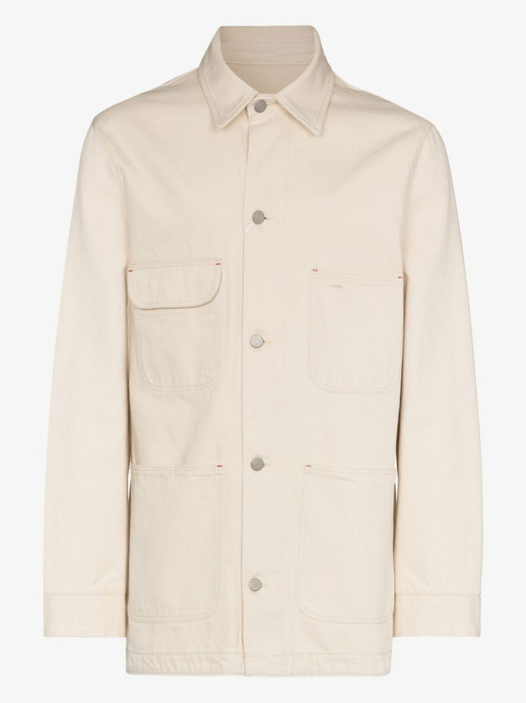 Multi-pocket Buttoned Jacket
