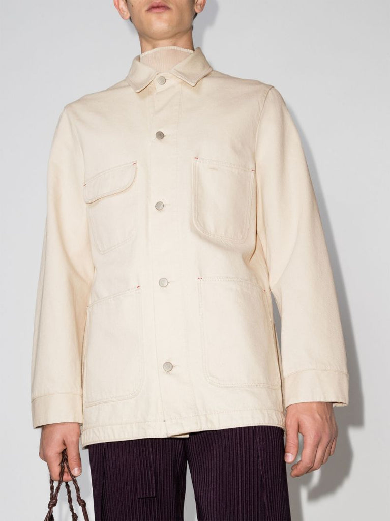Multi-pocket Buttoned Jacket