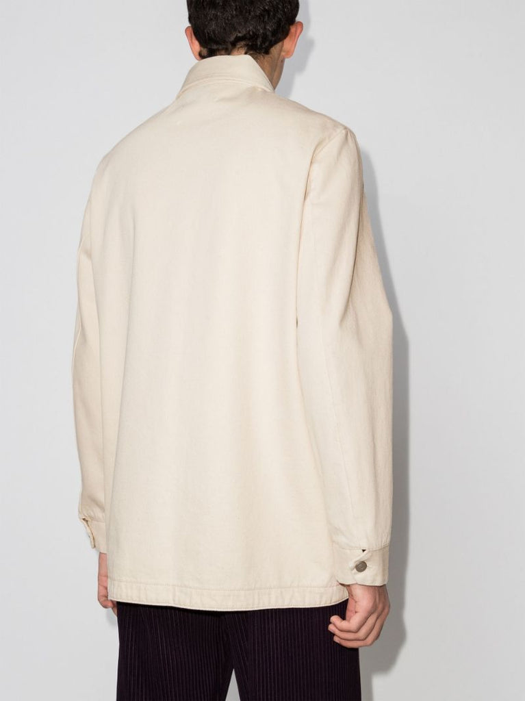 Multi-pocket Buttoned Jacket