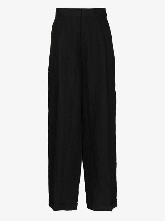 Herringbone Linen Trousers