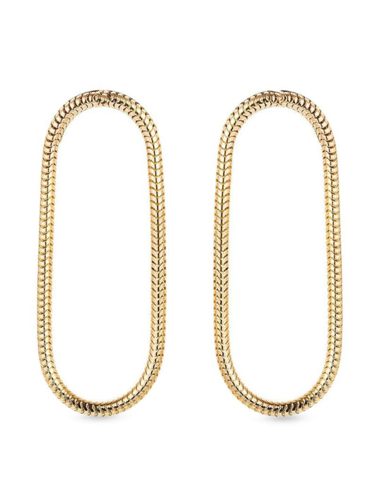 18k Yellow Gold Drop Earrings