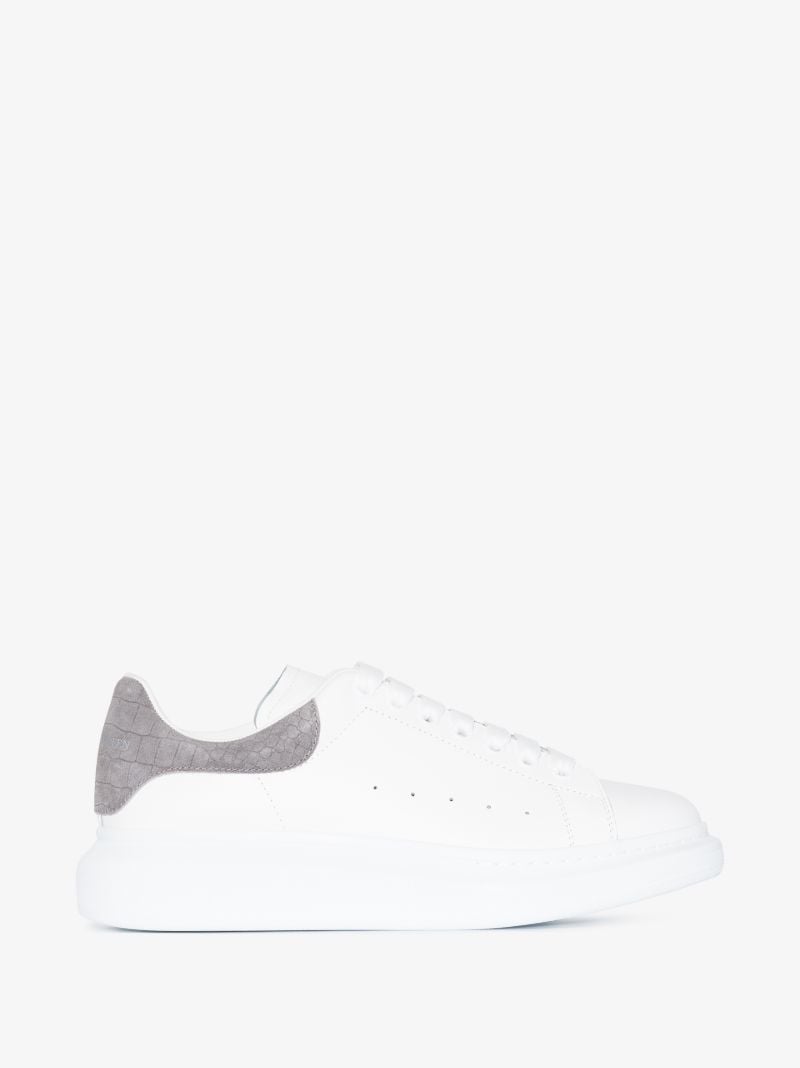White and Grey Oversized Sneakers