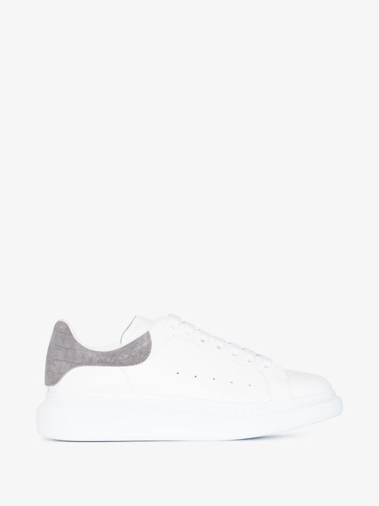 White and Grey Oversized Sneakers