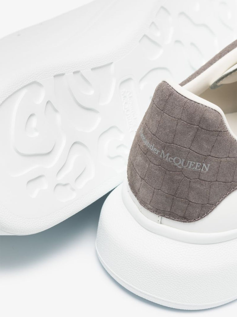 White and Grey Oversized Sneakers