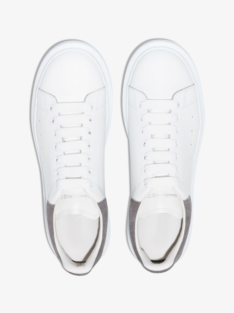 White and Grey Oversized Sneakers