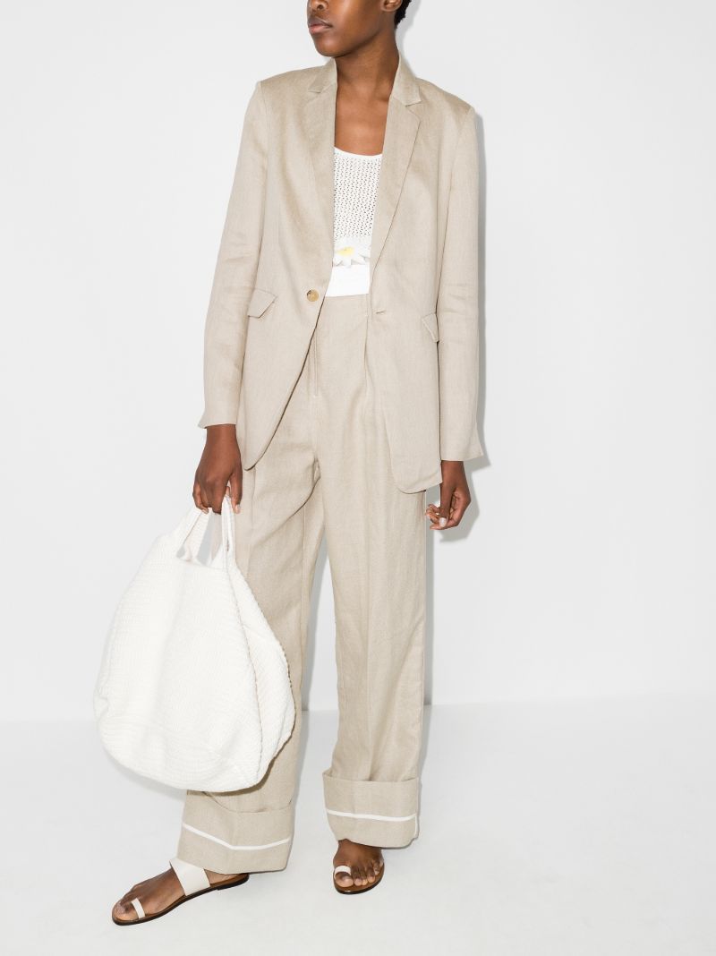 Azores Organic Linen Blazer