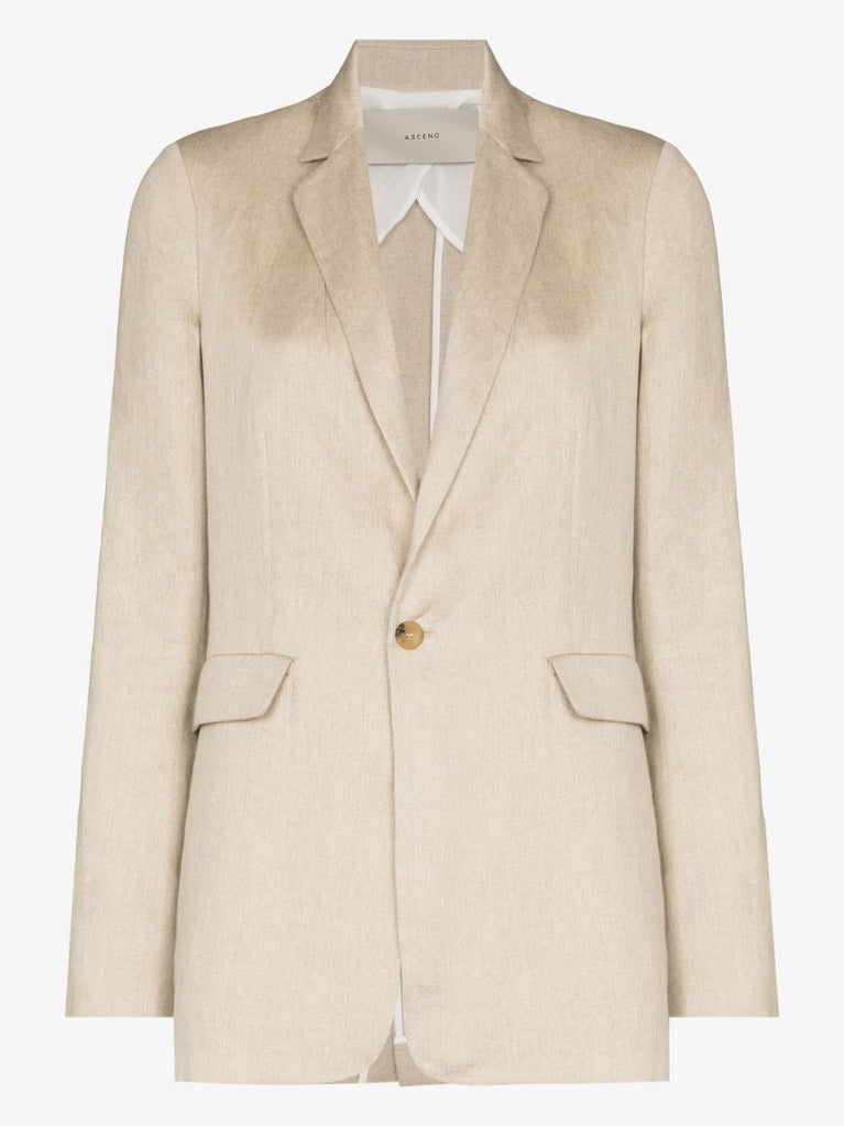 Azores Organic Linen Blazer
