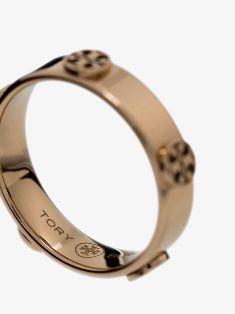 Rose Gold Tone T-logo Ring