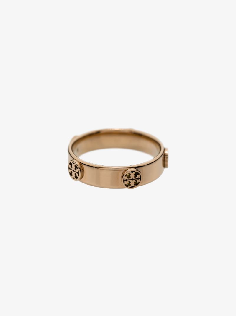 Rose Gold Tone T-logo Ring