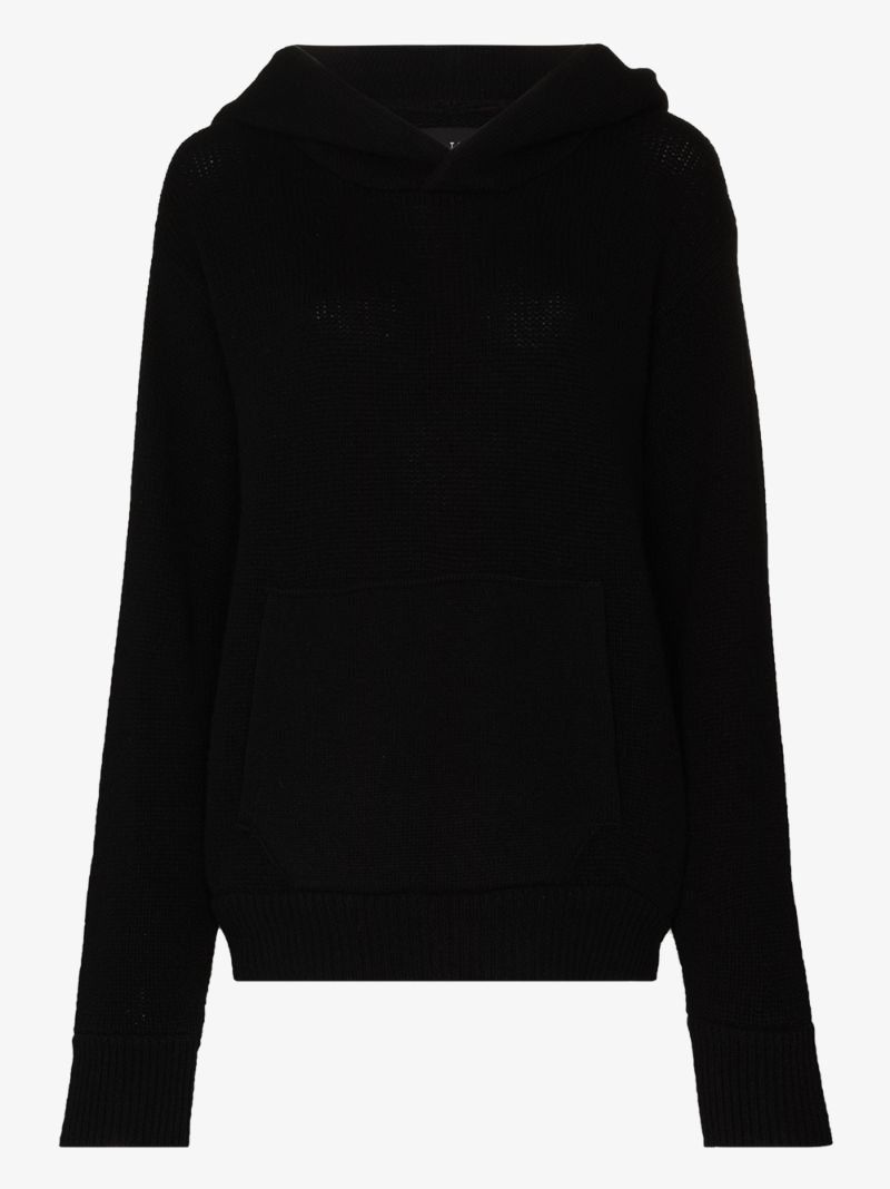 Knitted Cashmere Hoodie