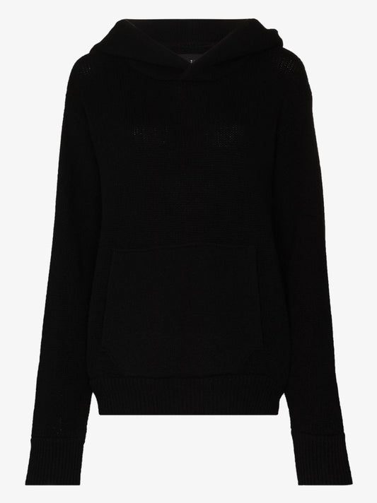 Knitted Cashmere Hoodie
