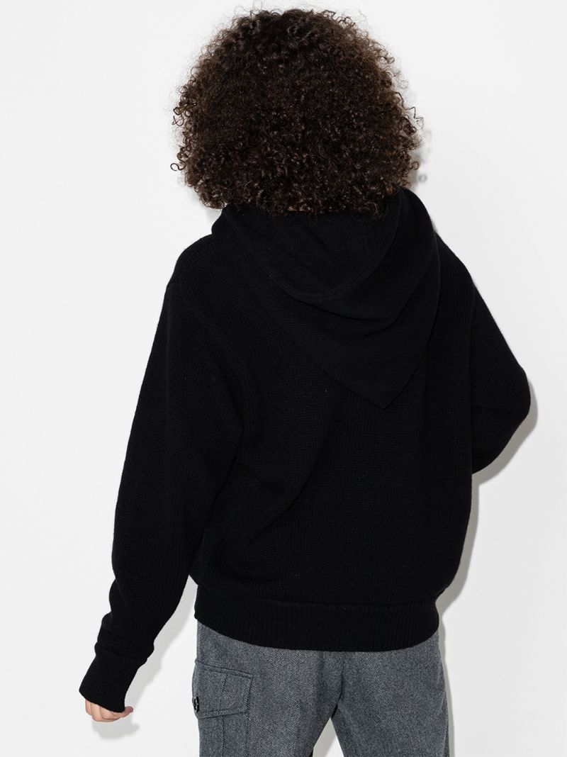 Knitted Cashmere Hoodie