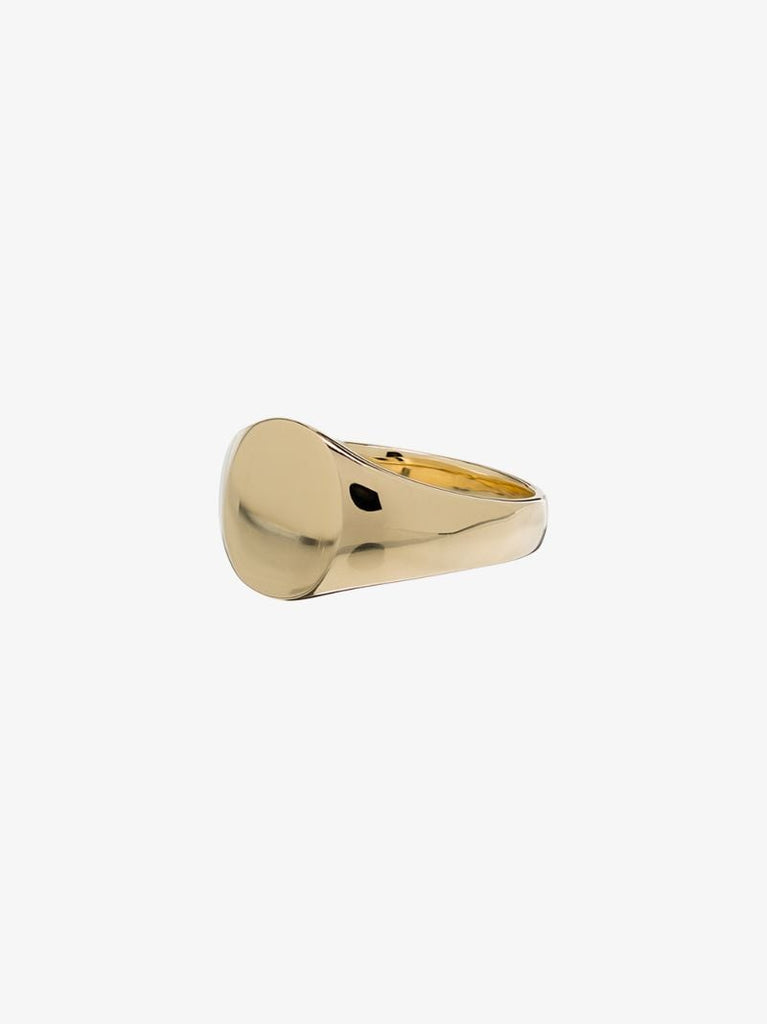 9k Yellow Gold Mini Oval Ring