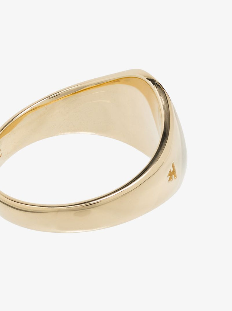 9k Yellow Gold Mini Oval Ring