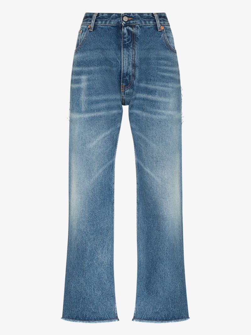 Straight Leg Boyfriend Jeans