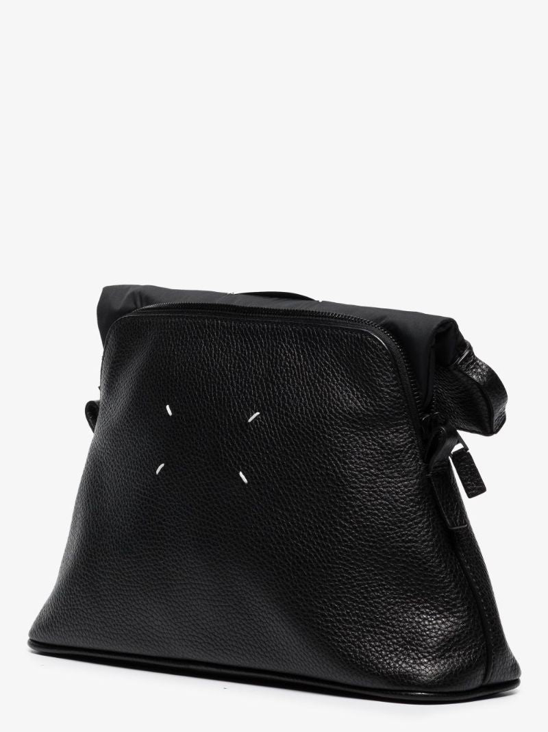 Black 5ac Leather Shoulder Bag