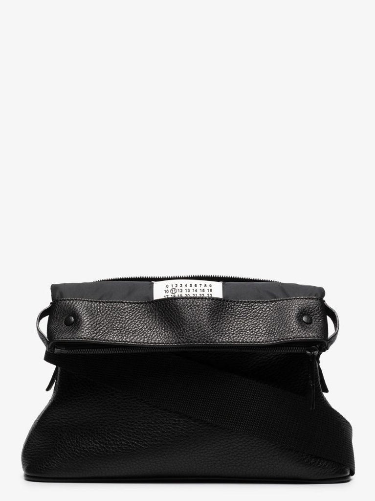 Black 5ac Leather Shoulder Bag