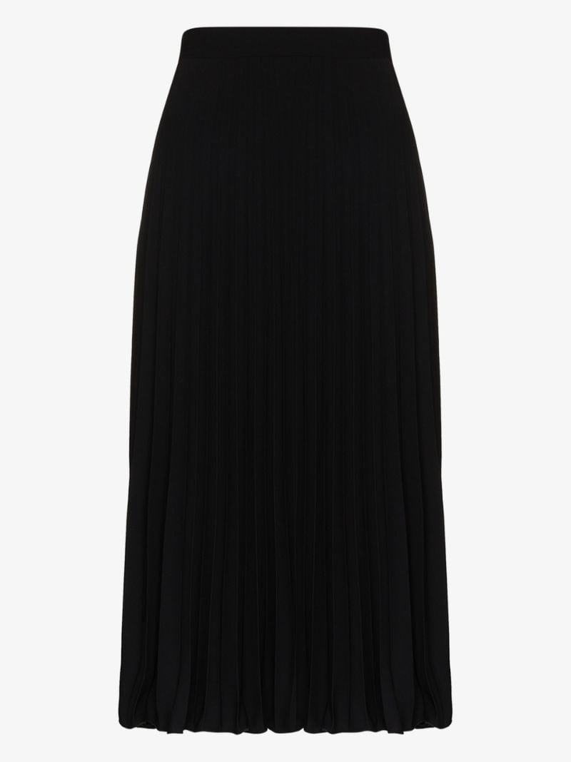 Pleated Midi Skirt