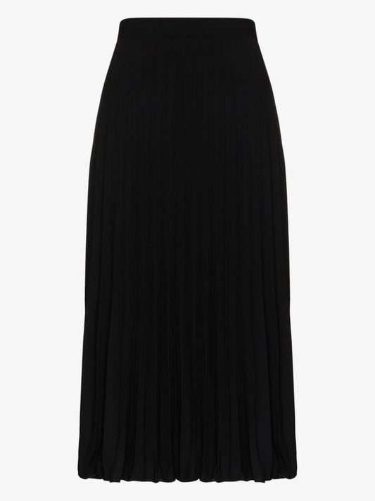 Pleated Midi Skirt