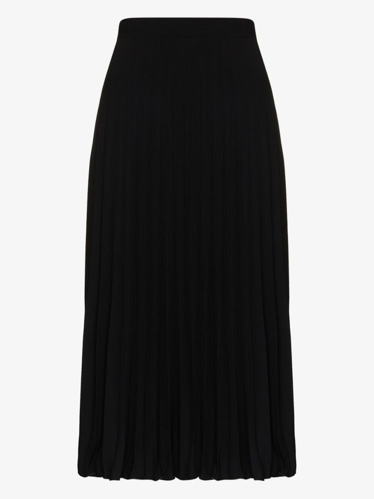 Pleated Midi Skirt