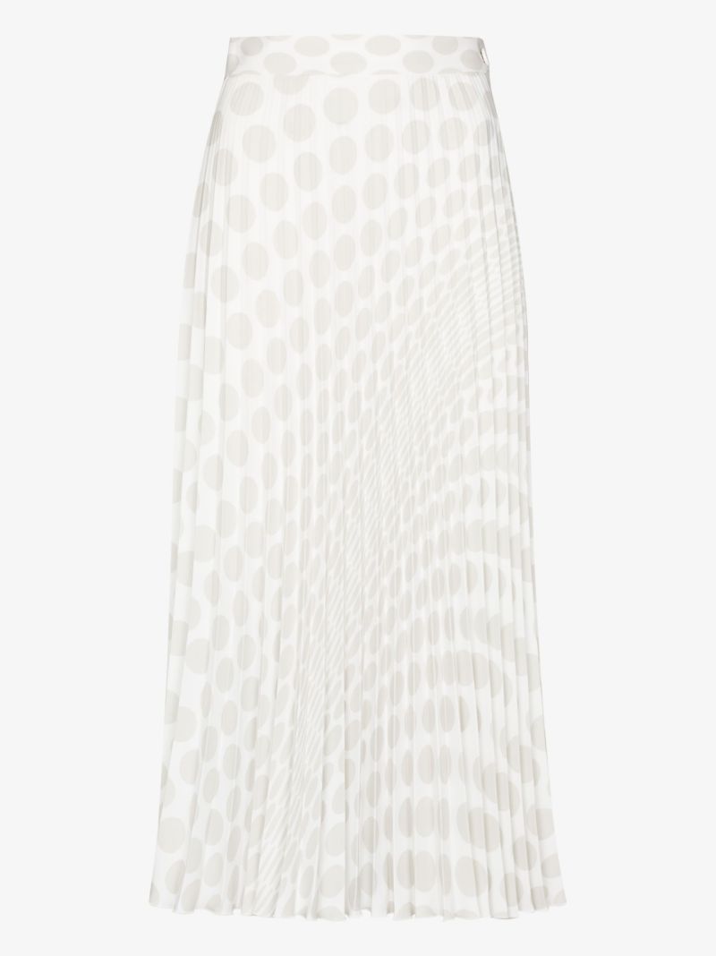 Polka-dot Midi Skirt