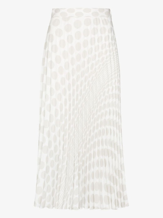 Polka-dot Midi Skirt