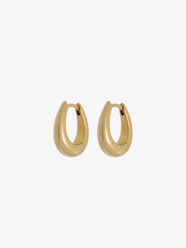 Gold-plated Liz Hoop Earrings