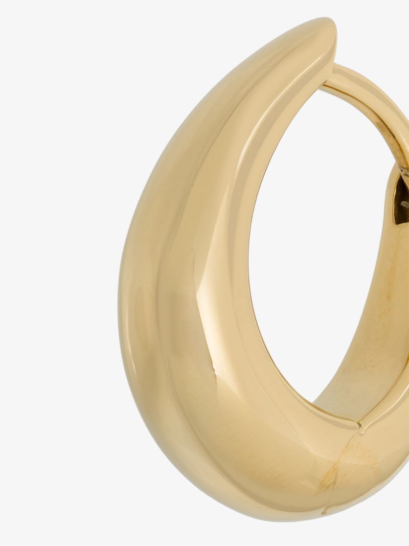 Gold-plated Liz Hoop Earrings