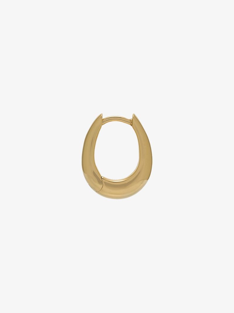 Gold-plated Liz Hoop Earrings