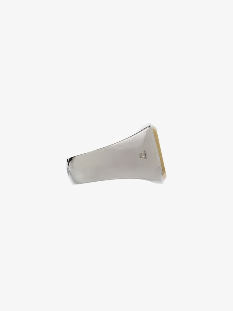Gold-plated Cushion Ring