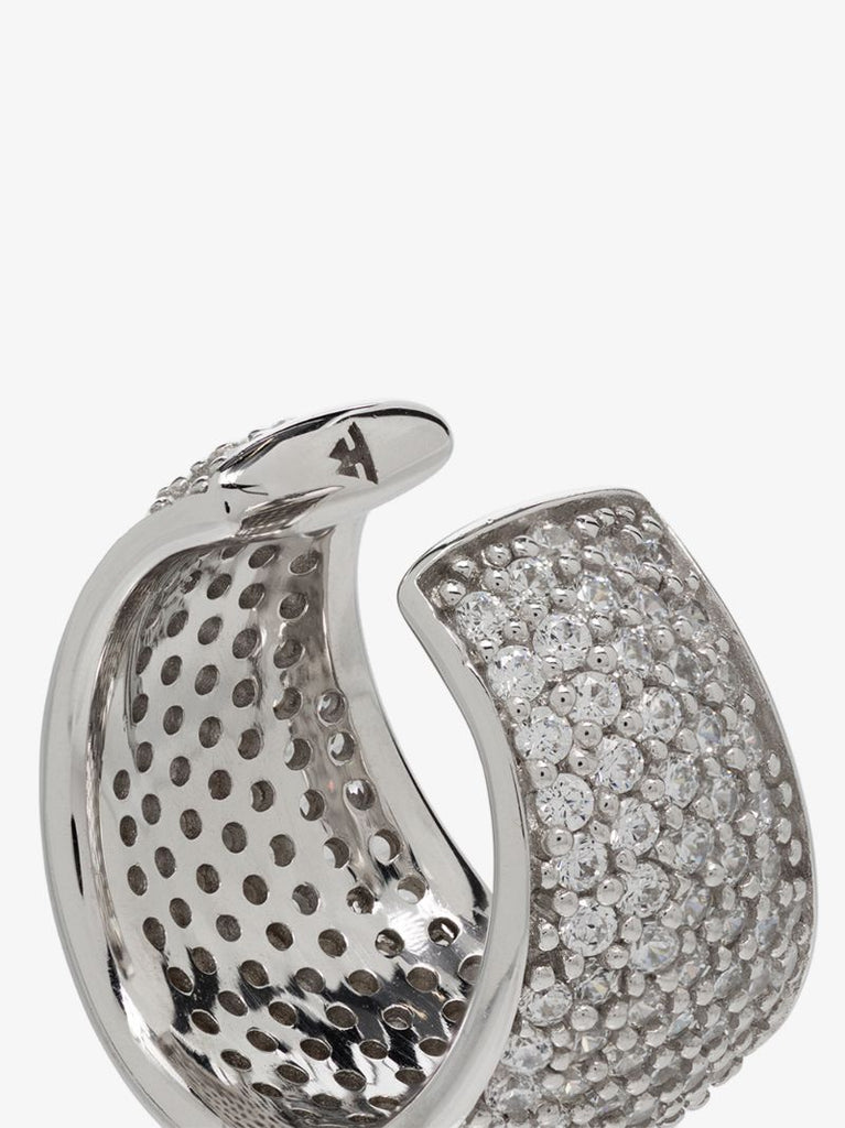 Sterling Silver Liz Crystal Ear Cuff