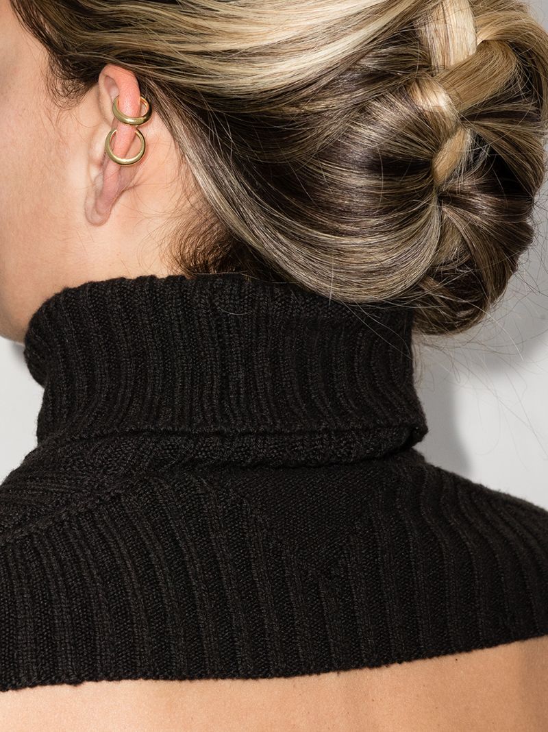 Gold-plated Ear Cuff Set