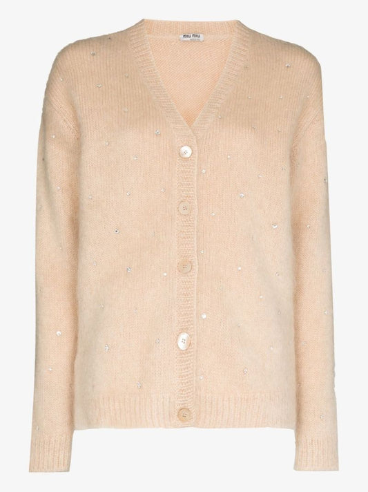 Embellished Knitted Cardigan