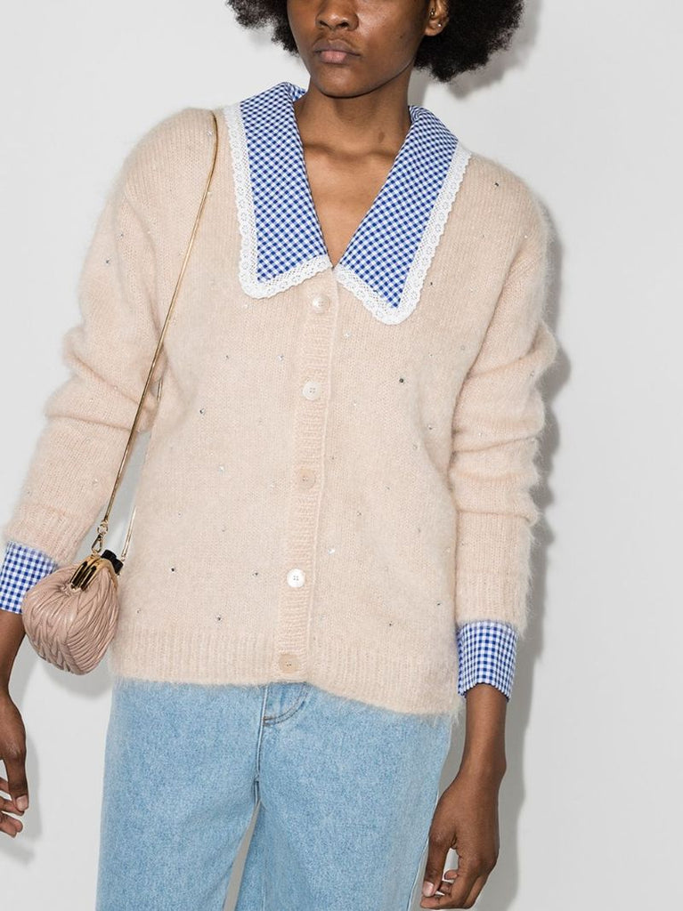 Embellished Knitted Cardigan