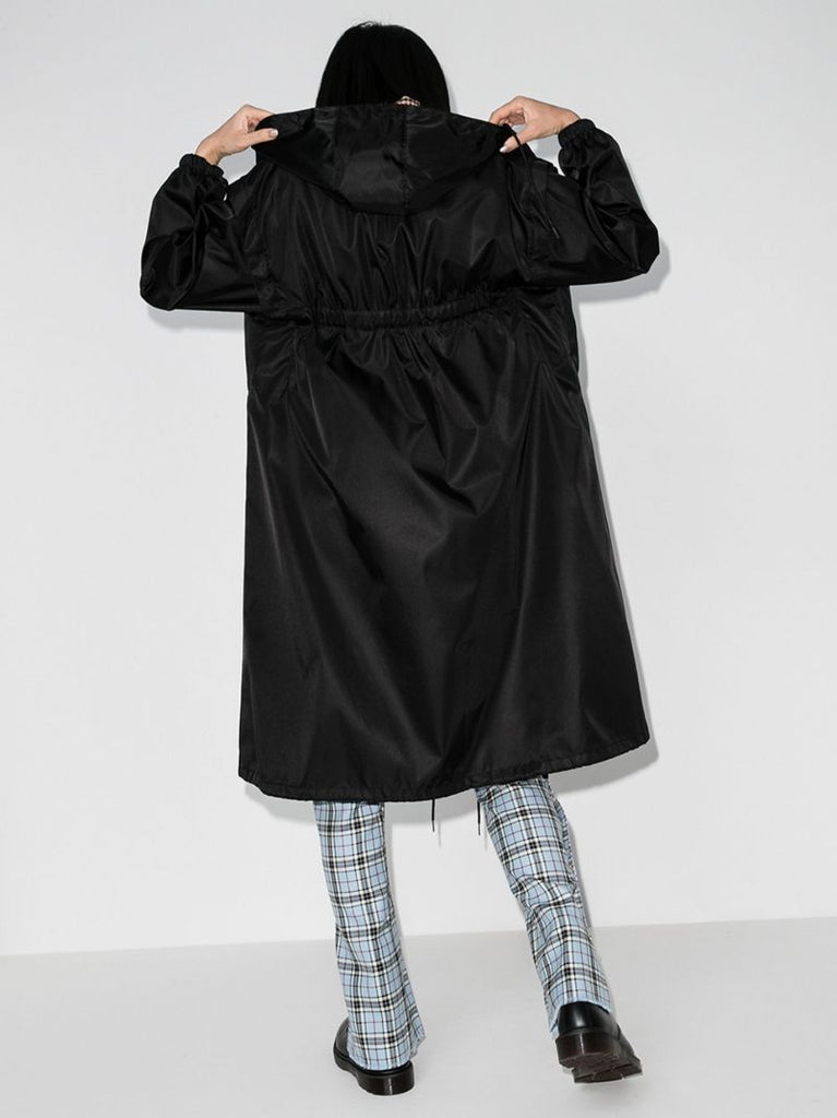 Hooded Zip-up Raincoat