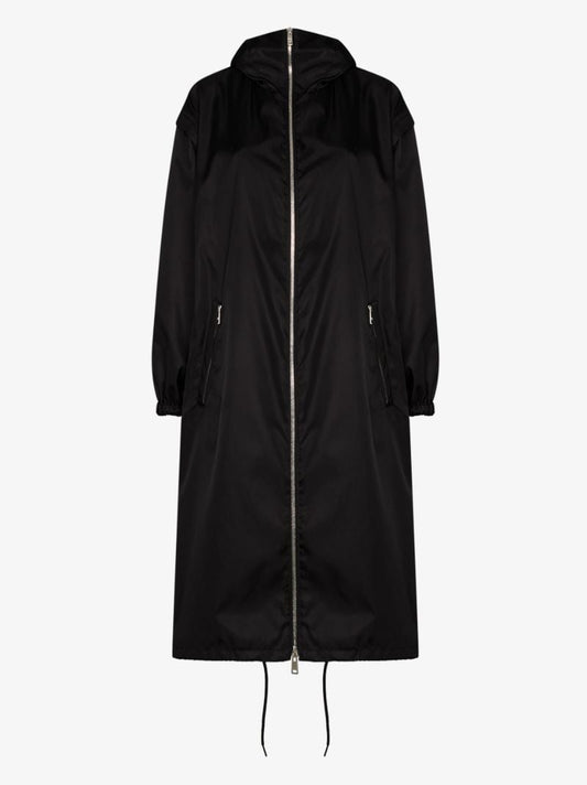 Hooded Zip-up Raincoat