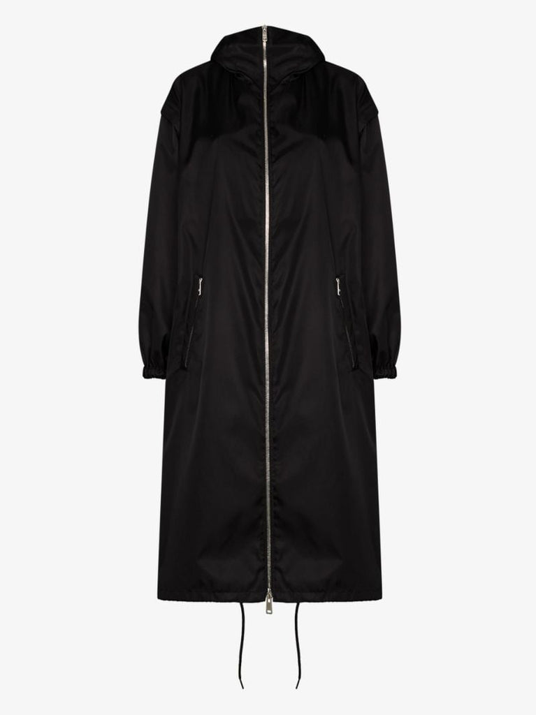 Hooded Zip-up Raincoat