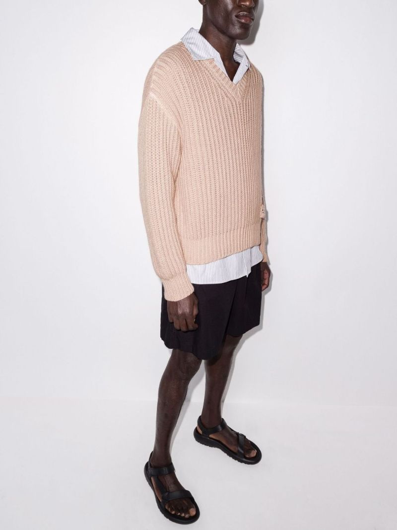 Ribbed Cashmere Sweater
