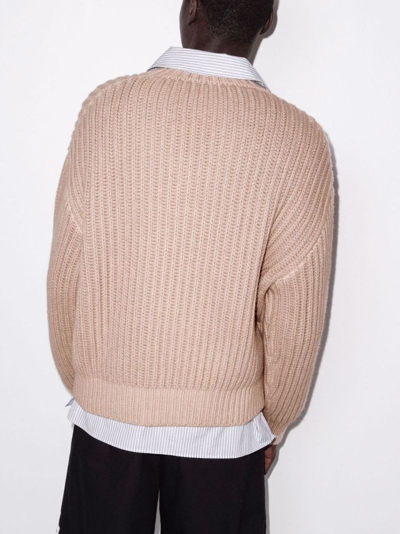 Ribbed Cashmere Sweater