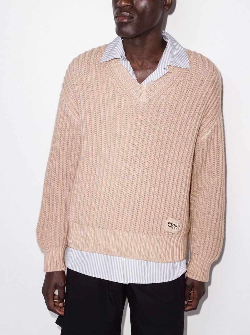 Ribbed Cashmere Sweater