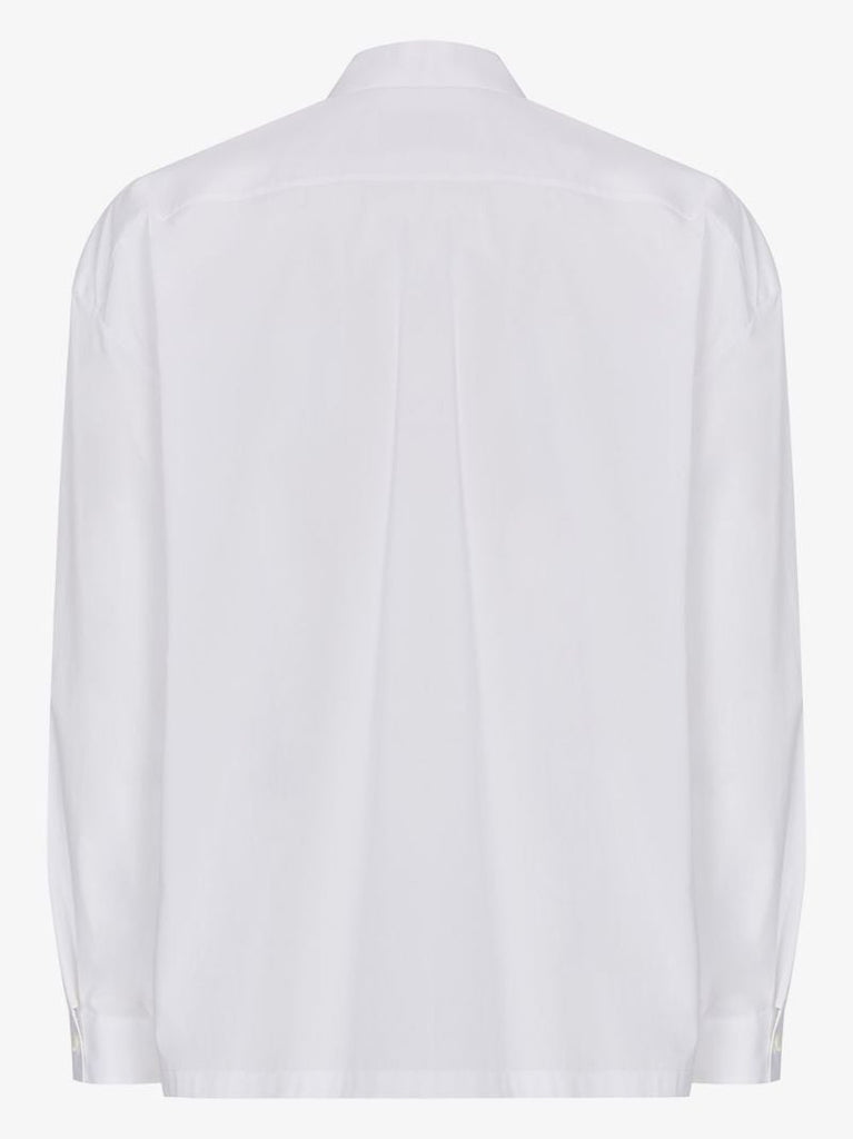 Zip-up Cotton Shirt